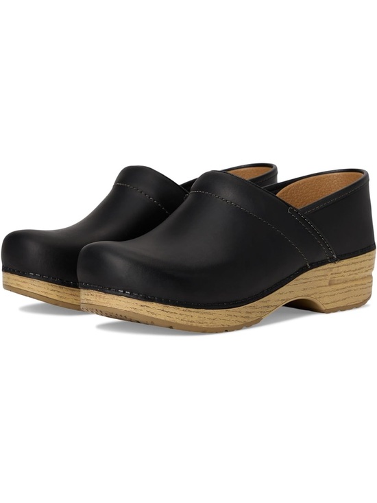 Dansko Shoes - Dansko Professional Black Oiled Leather Clogs
